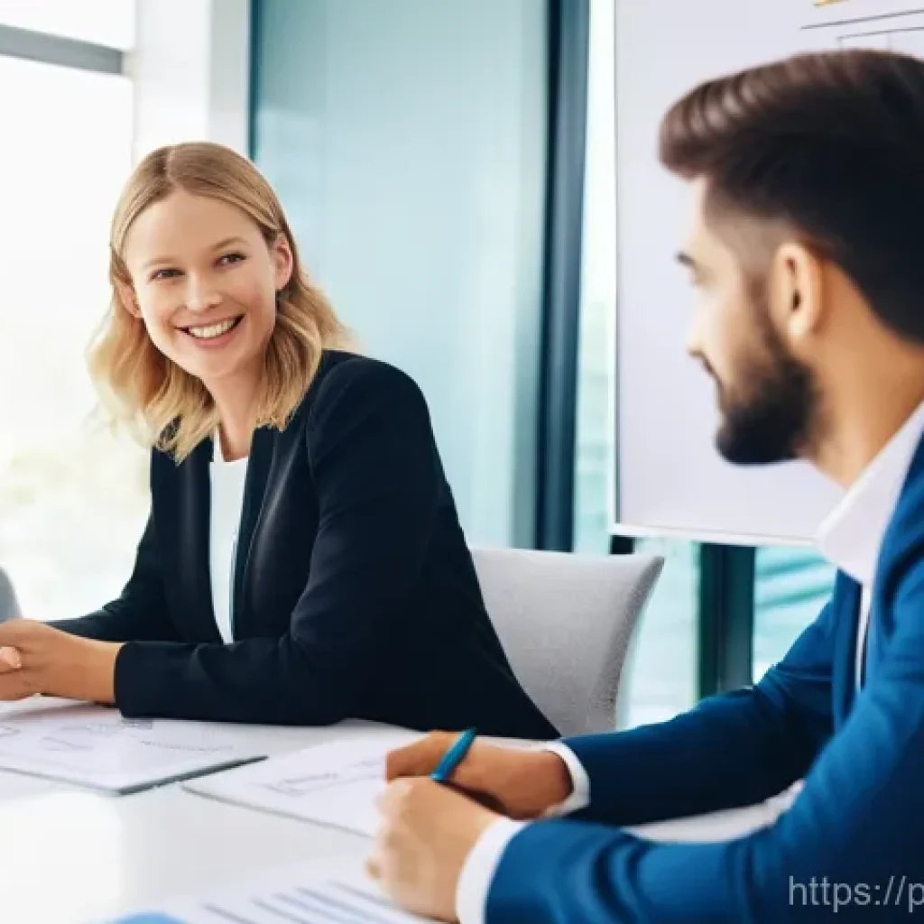 서비스관리사와 CS 트레이닝 팁 - **Prompt:** A diverse group of four professional customer service representatives, two women and two...