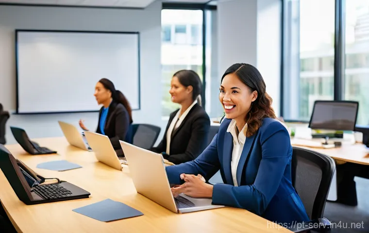 서비스관리사와 CS 트레이닝 팁 - **Prompt:** A young adult female customer, wearing stylish yet comfortable everyday clothes, is capt...